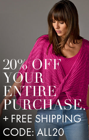 20% off your entire purchase plus free shipping. code: ALL20